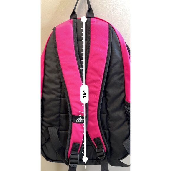 NWT Adidas Striker II Team Backpack in pink and black - Picture 10 of 13